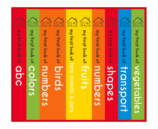First Learning Board Books Set