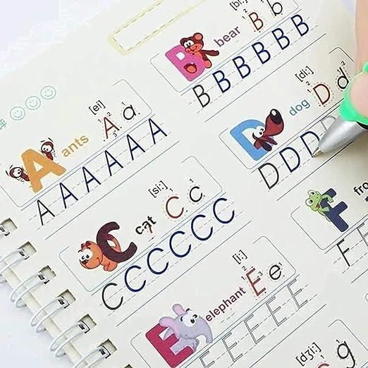 Reusable Magic Writing Practice Copybook