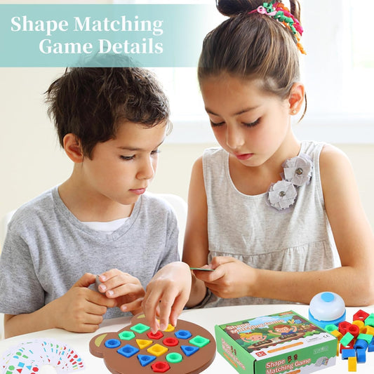 Bright Blocks Shape Match Kit